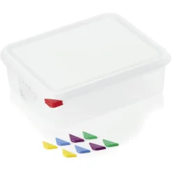 Vorratsbehälter GN 1/2 Set mit Deckel, PP - 6,5l / H 10cm (1 Stk.)