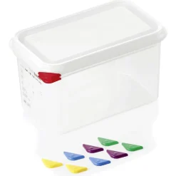 Vorratsbehälter GN 1/4 Set mit Deckel, PP - 4,3l / H 15cm (1 Stk.)