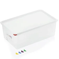 Vorratsbehälter GN 1/1 Set mit Deckel, PP - 28l / H 20cm (1 Stk.)