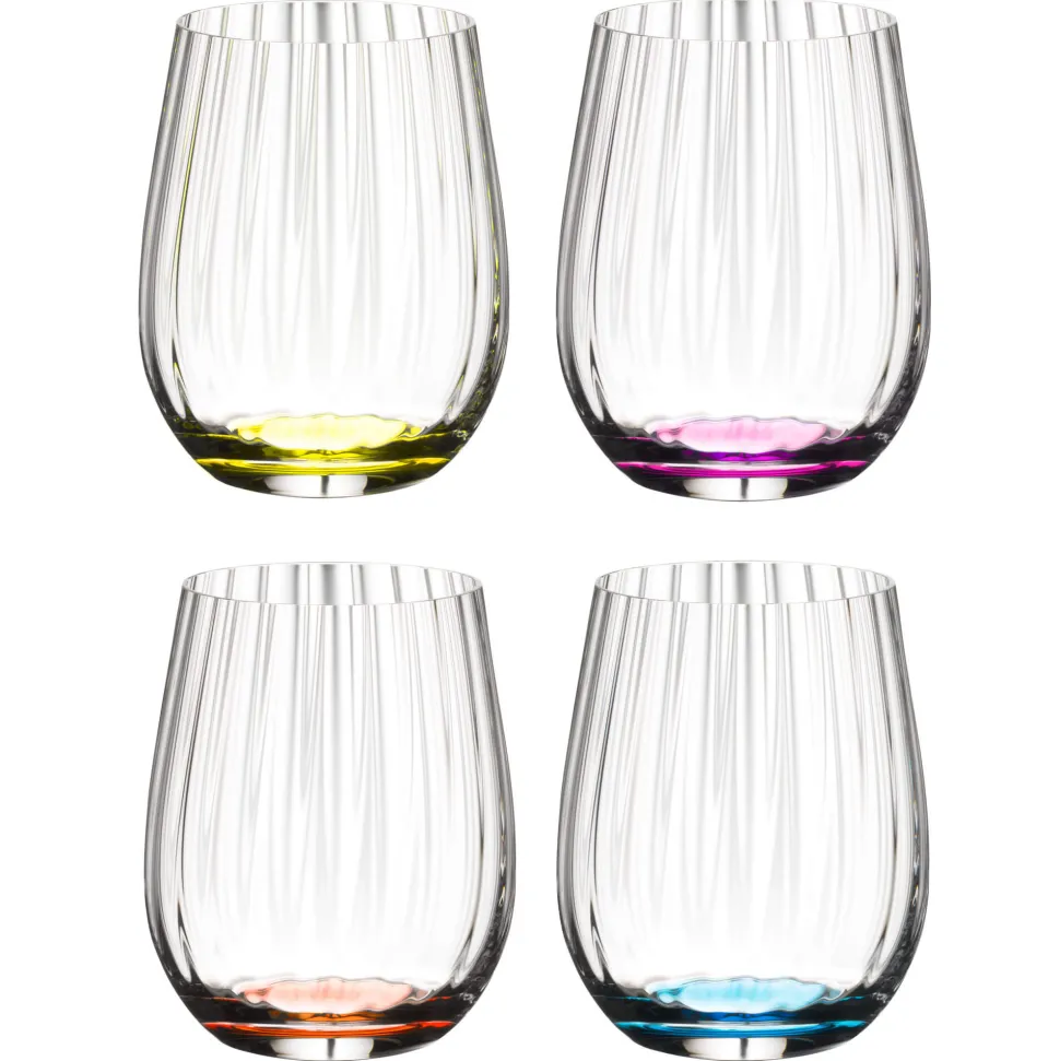 Whiskyglas Optical Happy O, Riedel - 344ml (4 Stk.)