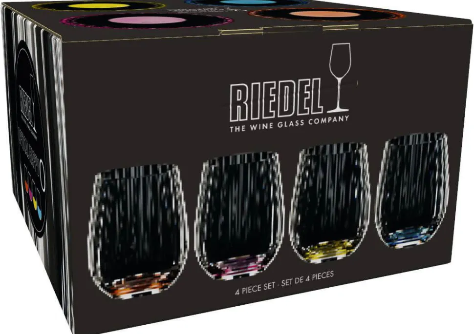 Whiskyglas Optical Happy O, Riedel - 344ml (4 Stk.)