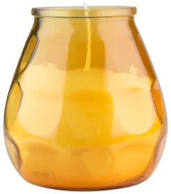 Windlicht Twilight, Bolsius Professional, 70 Std., 10,4x9,9cm - bernstein (1 Stk.)