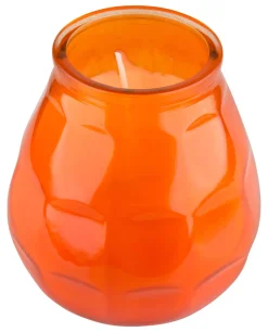 Windlicht Twilight, Bolsius Professional, 70 Std., 10,4x9,9cm - orange (1 Stk.)