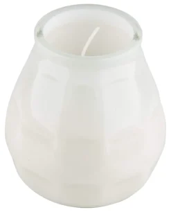 Windlicht Twilight, Bolsius Professional, 70 Std., 10,4x9,9cm - weiß (1 Stk.)