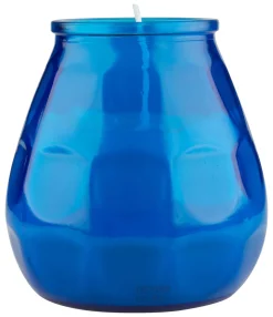 Windlicht Twilight, Bolsius Professional, 70 Std., 10,4x9,9cm - blau (1 Stk.)