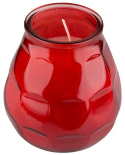 Windlicht Twilight, Bolsius Professional, 70 Std., 10,4x9,9cm - rot (1 Stk.)