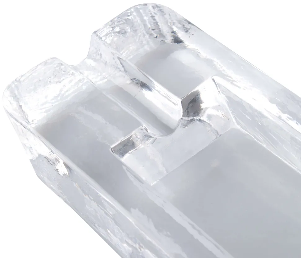 Zigarrenaschenbecher Presidente, Nude - Glas (19x9cm)