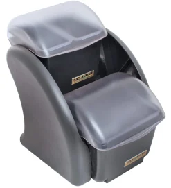 Zutatenbehälter - 3 Einsätze, ca. 2,9l gesamt, The Dome®, San Jamar