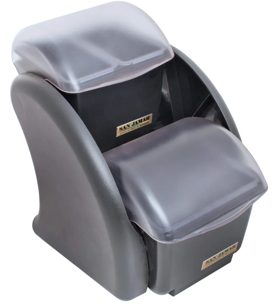 Zutatenbehälter - 3 Einsätze, ca. 2,9l gesamt, The Dome®, San Jamar